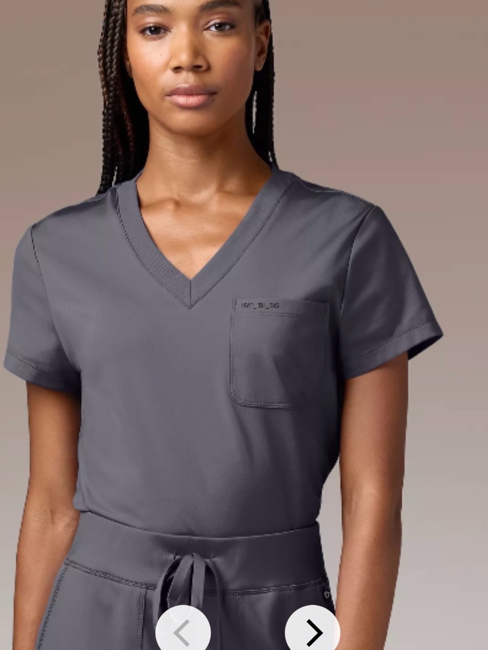 NWT SCRUB SET UNIFORM ADVANTAGE HYPOTHESIS